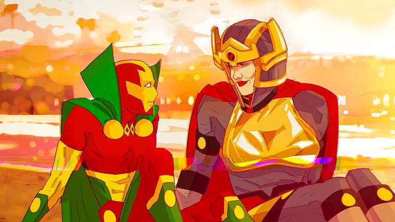 Mister Miracles TV show concept art.