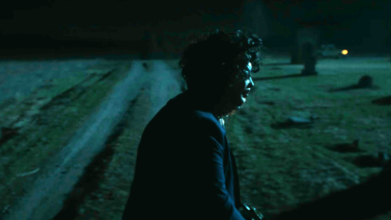 Brock Powell as Gunnar Hansen in Monster: The Ed Gein Story