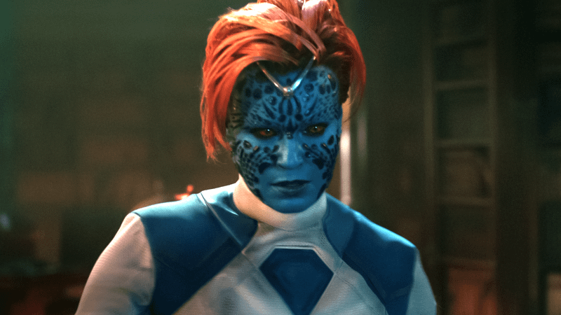Rebecca Romijn Mystique in Avengers Doomsday.