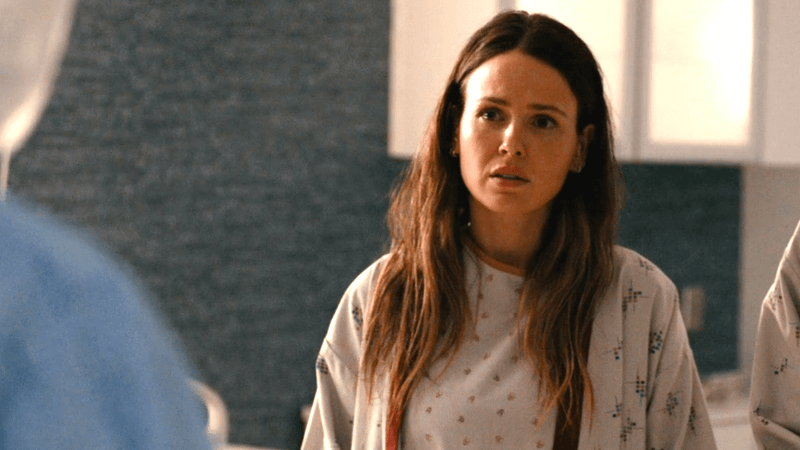 Jocelyn Hudon as Lizzy Novak in Chicago Fire.