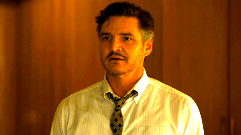 Pedro Pascal as Reed Richards in The Fantastic Four: First Steps.