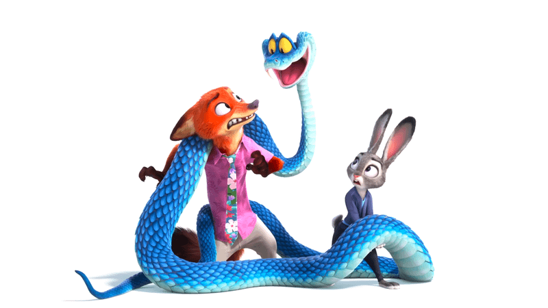 Gary De'Snake, A pit viper in Zootopia