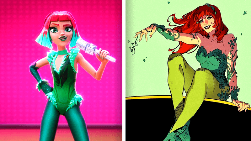 Poison Ivy in Batwheels, Poison Ivy in DC Comics