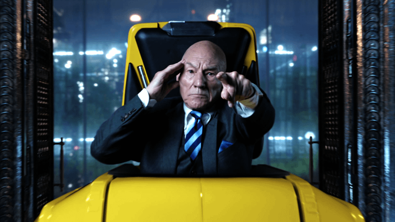 Patrick Stewart as Professor X 