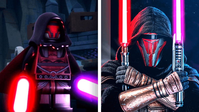 Darth Revan as seen in LEGO Star Wars and Knights of the Old Republic
