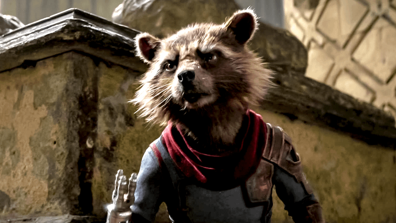 Rocket Raccoon in 'Avengers: Endgame.'