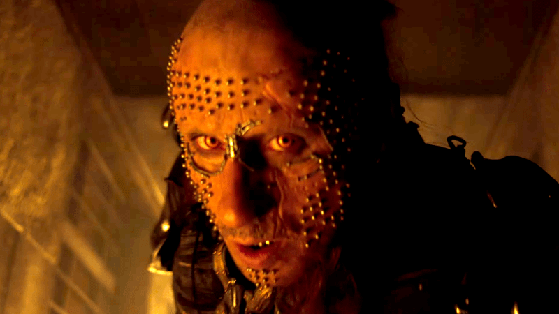 Krem staring into the camera.