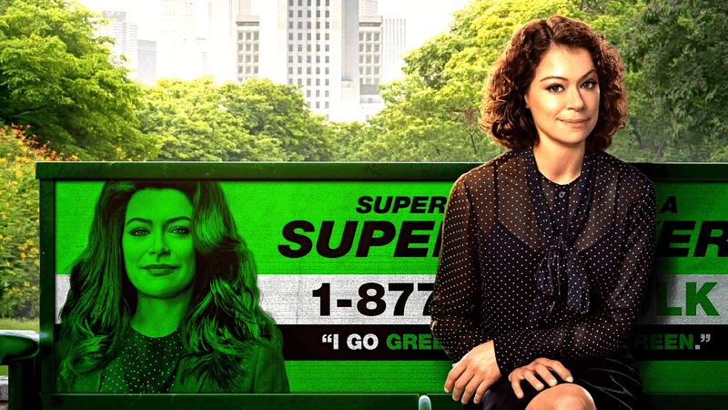 Tatiana Maslany as Jennifer Walters in the MCU.