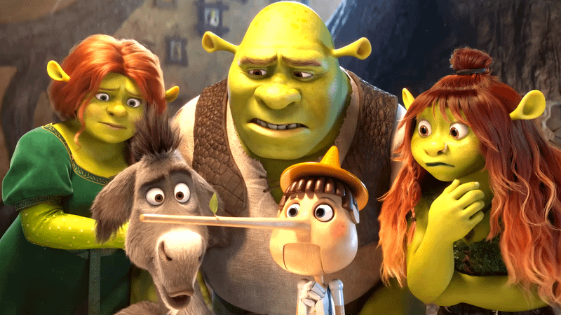 Shrek 5 Characters from Cast Reveal trailer.