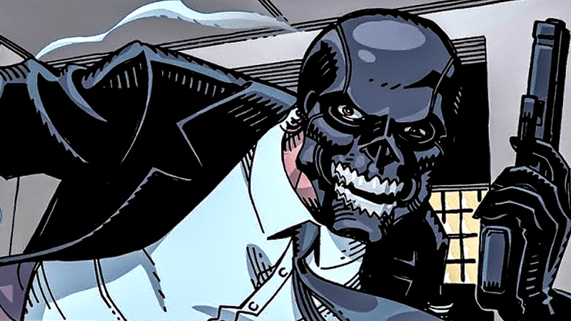 Roman Sionis as the menacing villain, Black Mask.