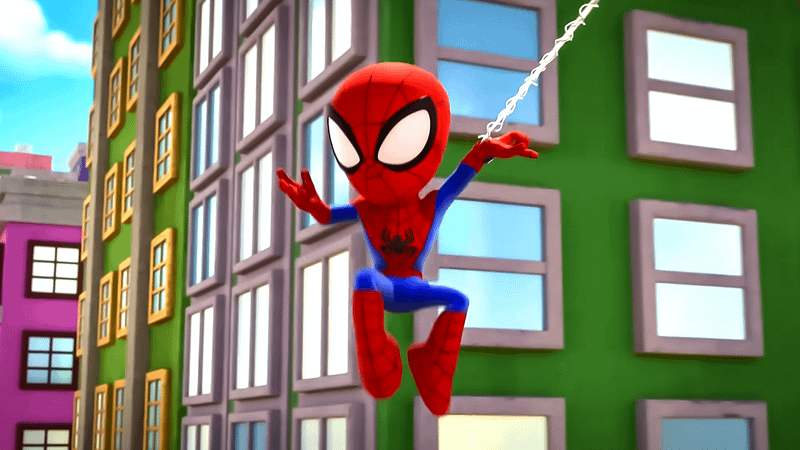 Spider-Man from Spidey and His Amazing Friends.