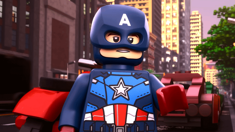 Steve Rogers Captain America in  in LEGO Marvel Avengers Strange Tails