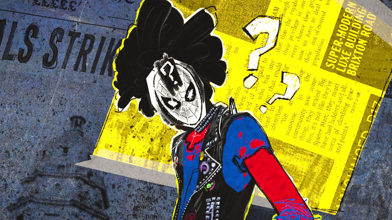 Spider-Man in Sony's Spider-Verse.