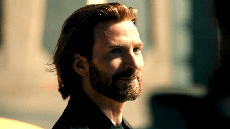 Steve Rogers smiling in Avengers: Doomsday.