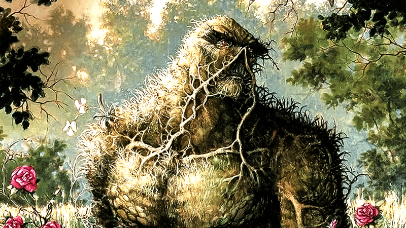 Swamp Thing DC art.