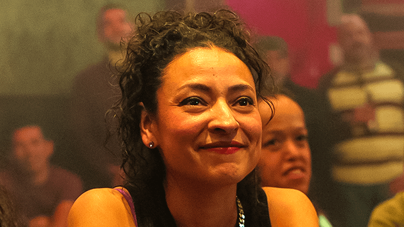 Teté Espinoza as Maya in Nothing to See Here