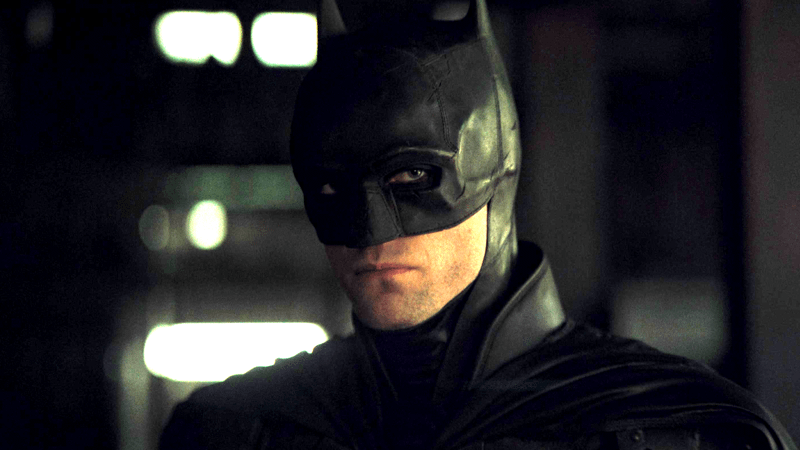 Robert Pattinson as Batman.
