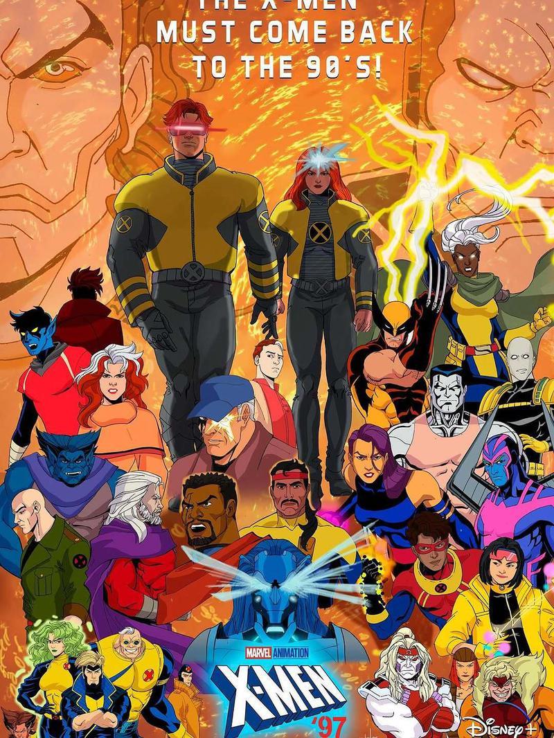 'The X-Men must come back to the 90's' poster for 'X-Men '97' Season 2.
