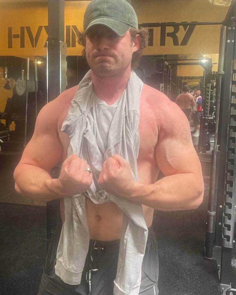 David Corenswet training with Paulo Mascitti.