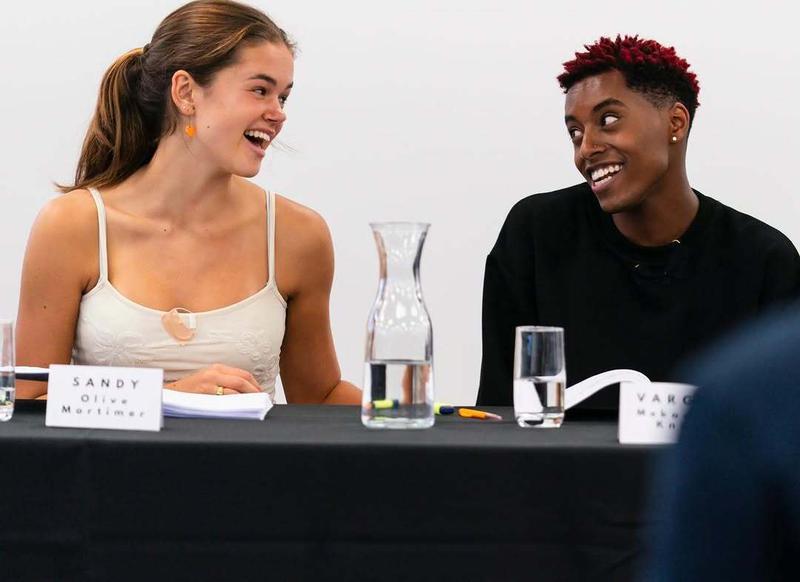 Olive Mortimer and Mekonnen Knife.