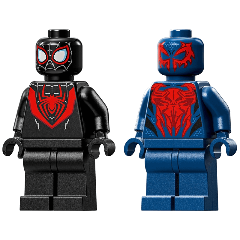 Miguel O'Hara and Miles Morales.