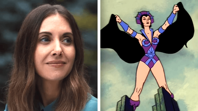Alison Brie and Evil-Lyn