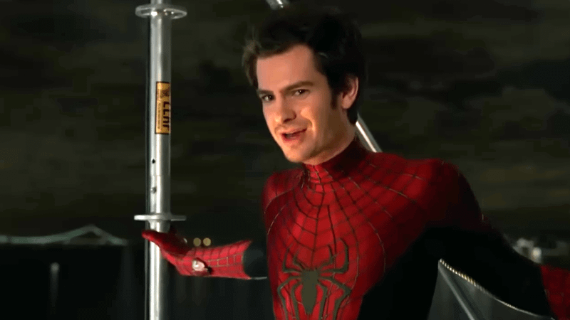 Andrew Garfield's Spider-Man in Spider-Man: No Way Home.