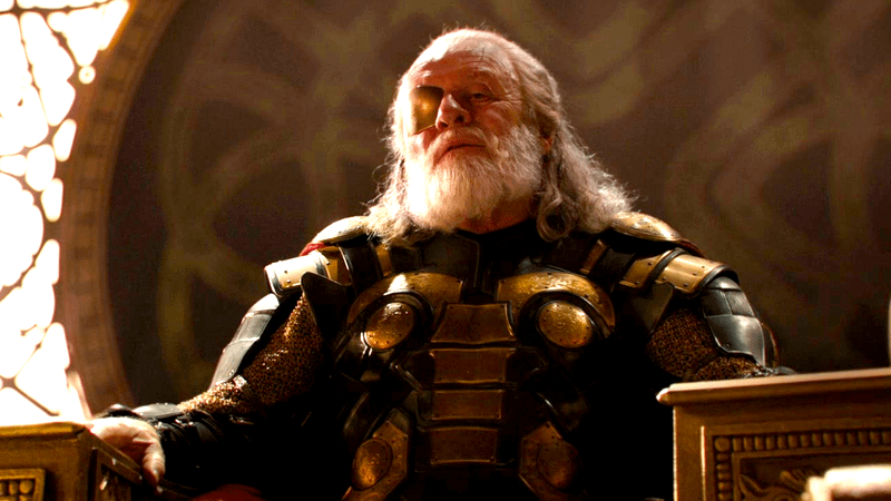 Anthony Hopkins as Odin in Thor