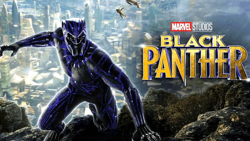 Black Panther movie key art