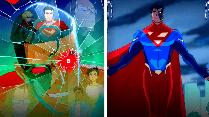 Cyborg Superman  on My Adventures with Superman Season 3 poster.