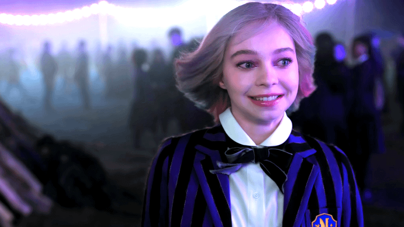 Emma Myers as Enid in Wednesday Season 2, Episode 1
