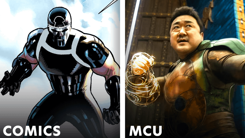 Gilgamesh in Marvel comics vs the MCU.