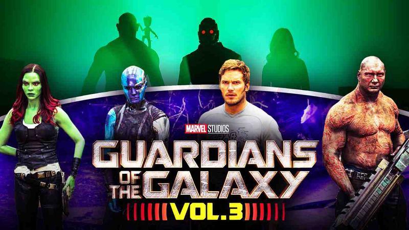 Guardians of the Galaxy Vol. 3 logo, Guardians Cast