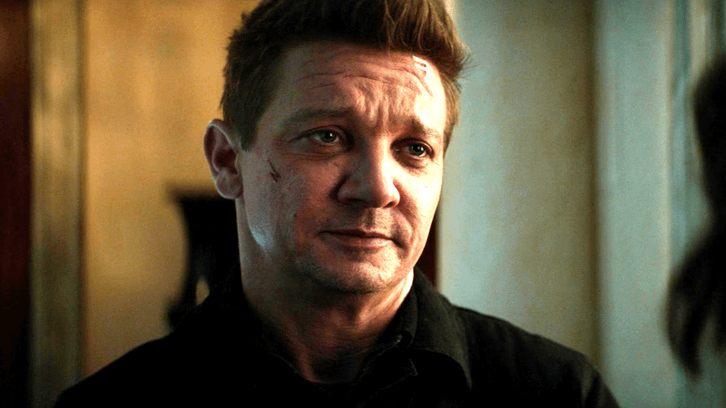 Jeremy Renner as Clint Barton in Hawkeye.