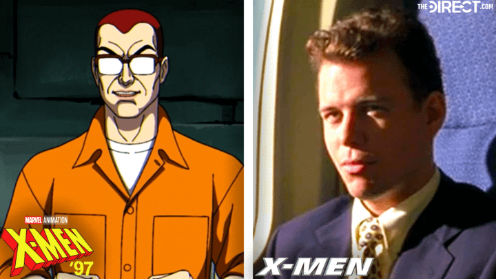 Henry Gyrich in X-Men '97 Season 1 on the left and in X-Men on the right.