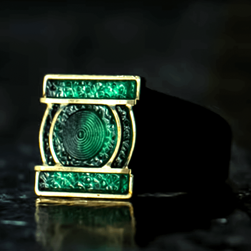 Green Lantern ring in Lanterns.