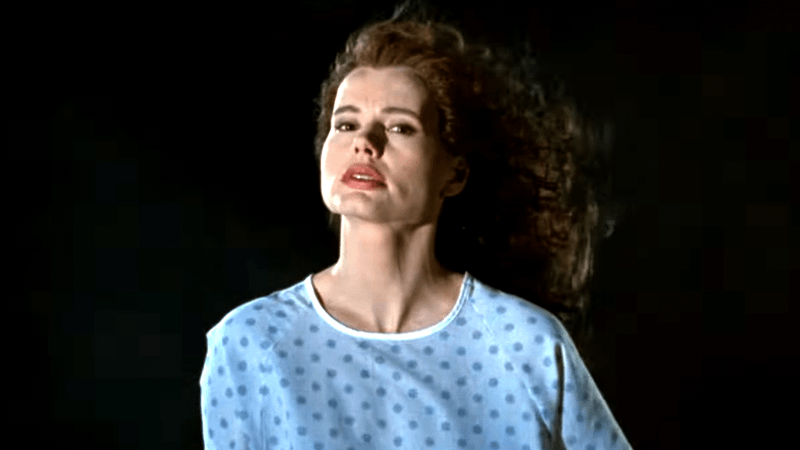 Geena Davis in The Long Kiss.
