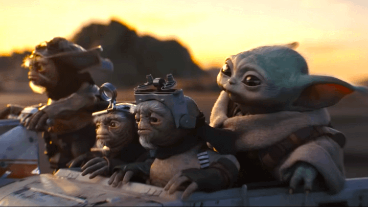 Grogu in The Mandalorian & Grogu