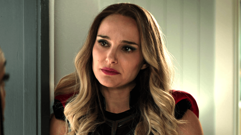 Natalie Portman  as Jane Foster in Love and Thunder.