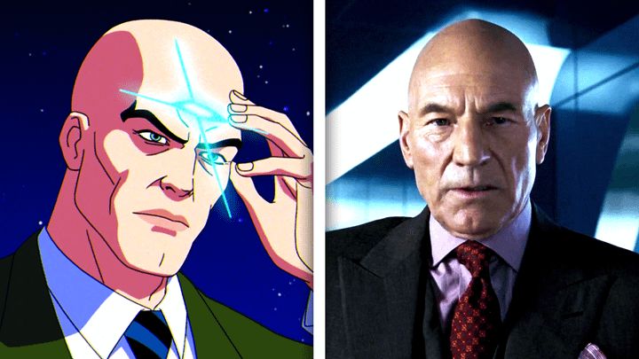 Professor X in X-Men '97 and in X-Men