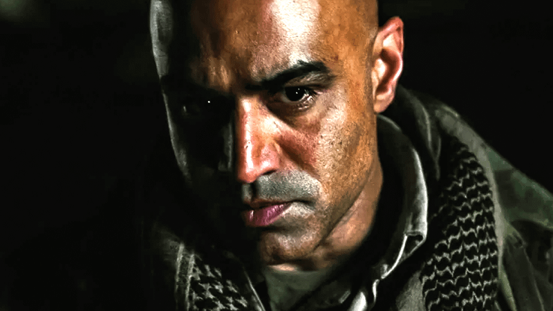 Raza from Iron Man close up.