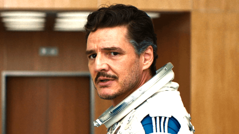 Pedro Pascal as Reed Richards in The Fantastic Four: First Steps