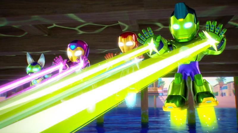 Iron Man and His Awesome Friends, Repulsor Blasts