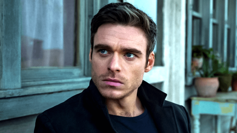 Richard Madden looking stoic in Citadel