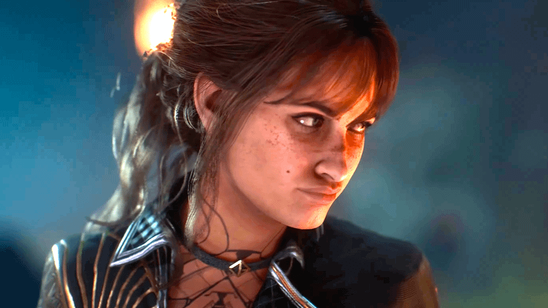 Sciel with an angry look on her face in Clair Obscur: Expedition 33