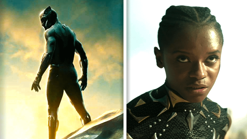 Black Panther and Shuri from the MCU