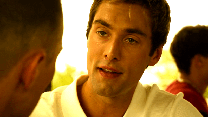 Austin North as Topper Thornton in Outer Banks.