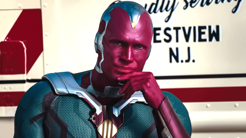 Vision in WandaVision.