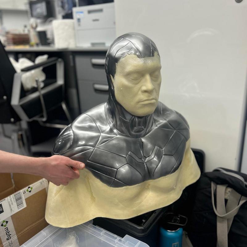 Practical effects bust of Ramrod for Brand New Day.