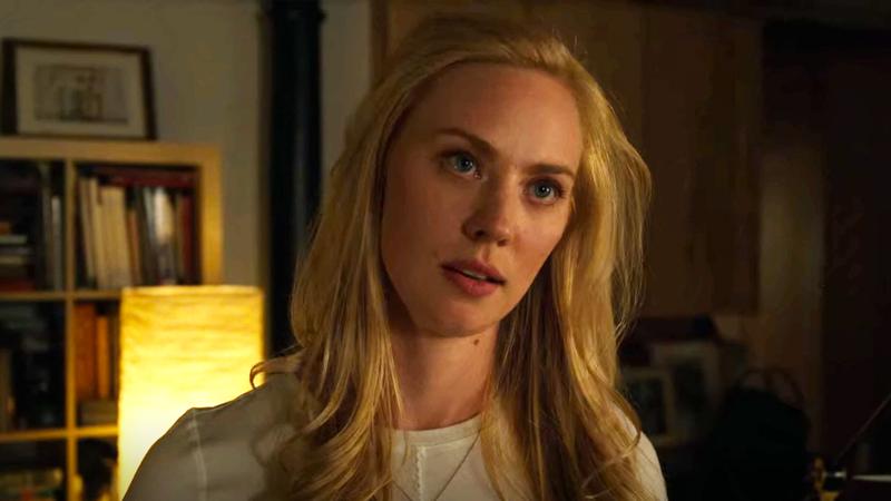 Deborah Ann Woll as Karen Page with blonde hair in Daredevil.